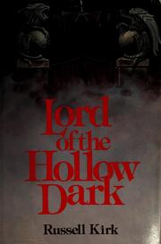 Cover of: Lord of the hollow dark by Russell Kirk