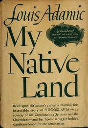 Cover of: My native land