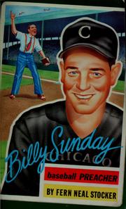 Cover of: Billy Sunday, baseball preacher by Fern Neal Stocker
