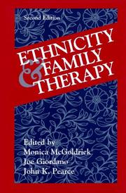 Cover of: Ethnicity and Family Therapy by 