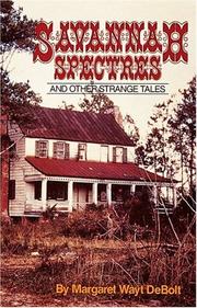 Cover of: Savannah spectres and other strange tales