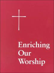 Cover of Enriching our worship 1 by Episcopal Church. Standing Liturgical Commission.