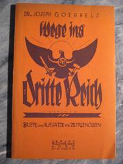 Cover of: Wege ins Dritte Reich by Joseph Goebbels