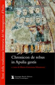 Cover of: Dominici de Gravina notarii Chronicon de rebus in Apulia gestis