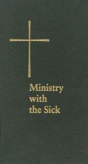 Cover of: Ministry with the Sick