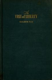 Cover of: The tree of liberty by Elizabeth Page
