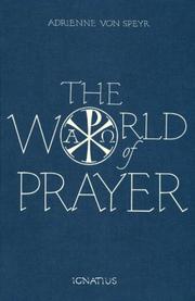 Cover of: The world of prayer