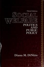 Cover of: Social welfare by Diana M. DiNitto