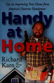Cover of: Handy at home | Richard Karn