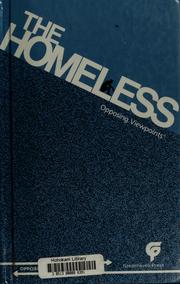 Cover of: The Homeless by Lisa Orr, book editor.