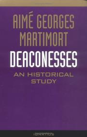 Cover of: Deaconesses by Aimé Georges Martimort