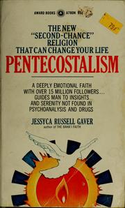 Cover of: Pentecostalism by Jessyca Russell Gaver
