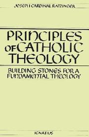 Principles of Catholic Theology by Joseph Ratzinger