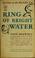 Cover of: Ring of bright water