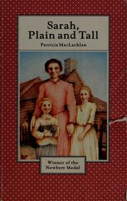 Cover of: Sarah, plain and tall