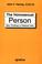 Cover of: The homosexual person