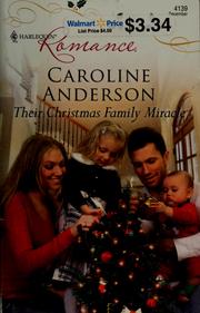 Cover of: Their Christmas Family Miracle by Caroline Anderson