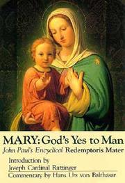 Cover of: Mary, God