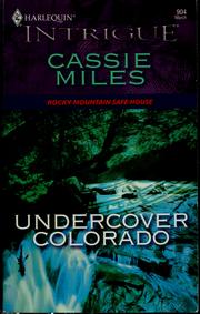 Cover of: Undercover Colorado