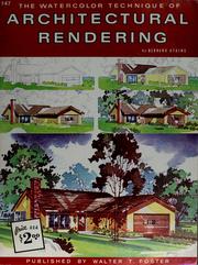 Cover of: The watercolor technique of architectural rendering
