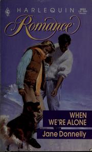Cover of: When We're Alone by Donnelly