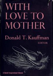 Cover of: With love to mother