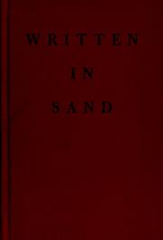 Cover of: Written in sand