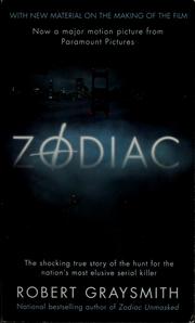 Cover of: Zodiac by Robert Graysmith