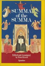 A summa of the Summa by Thomas Aquinas