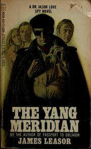 Cover of: The Yang meridian: a novel.