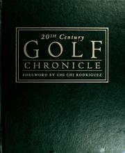 Cover of: 20th century golf chronicle