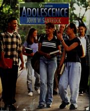 Cover of: Adolescence by John W. Santrock