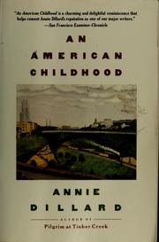 An American childhood