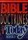 Cover of: Bible doctrines for today