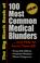 Cover of: The big black book of 100 most common medical blunders