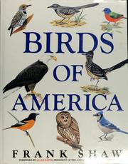 Cover of: Birds of America by Frank Shaw