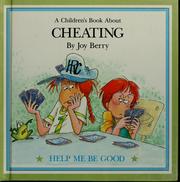 Cover of: A children's book about cheating