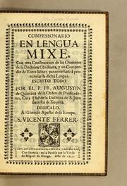 Confessonario [sic] en lengua mixe by Augustin de Quintana