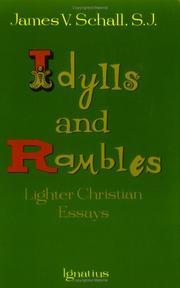 Cover of: Idylls and Rambles: Lighter Christian Essays