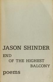 Cover of: End of the highest balcony