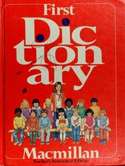Cover of: First dictionary by William Darrach Halsey, Christopher G. Morris, Dora Leder, Angela Adams, John Hamberger