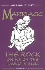 Cover of: Marriage by May, William E.