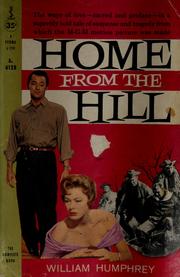 Cover of: Home from the hill.