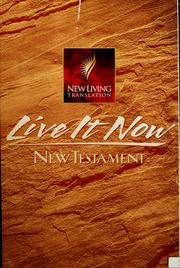 Cover of: Holy Bible: New Testament : New Living Translation