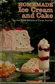 Cover of: Homemade ice cream and cake by Elise W. Manning