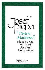 Cover of: "Divine madness" by Josef Pieper