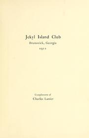 Jekyl Island Club, Brunswick, Georgia, 1911 by J. A. S.