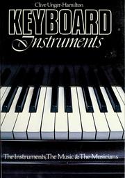 Keyboard instruments by Clive Unger-Hamilton