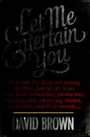 Cover of: Let me entertain you
