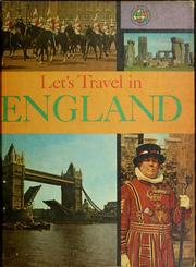 Cover of: Let's travel in England.